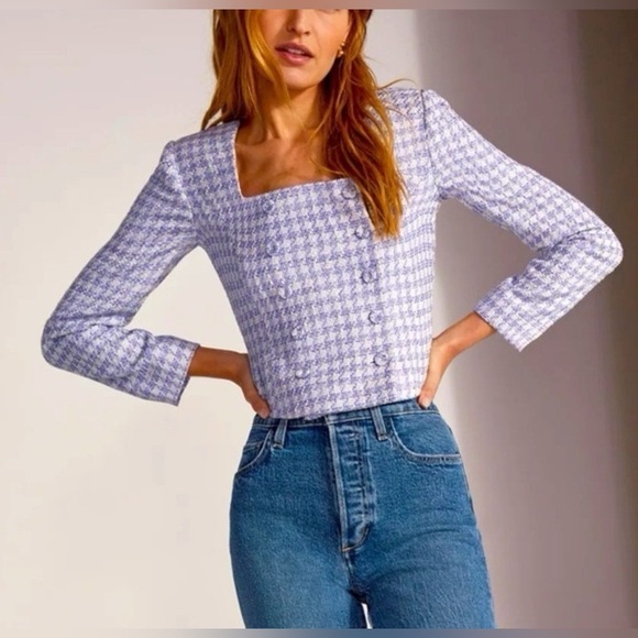 Favorite Daughter Tweed Pattern Jacket - Picture 2 of 5